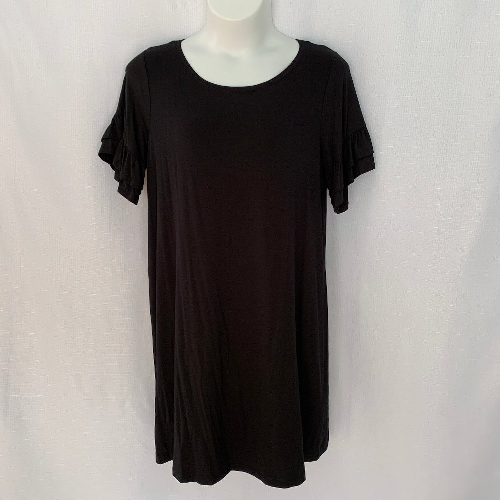 New CYNTHIA ROWLEY Ruffle Sleeve Dress